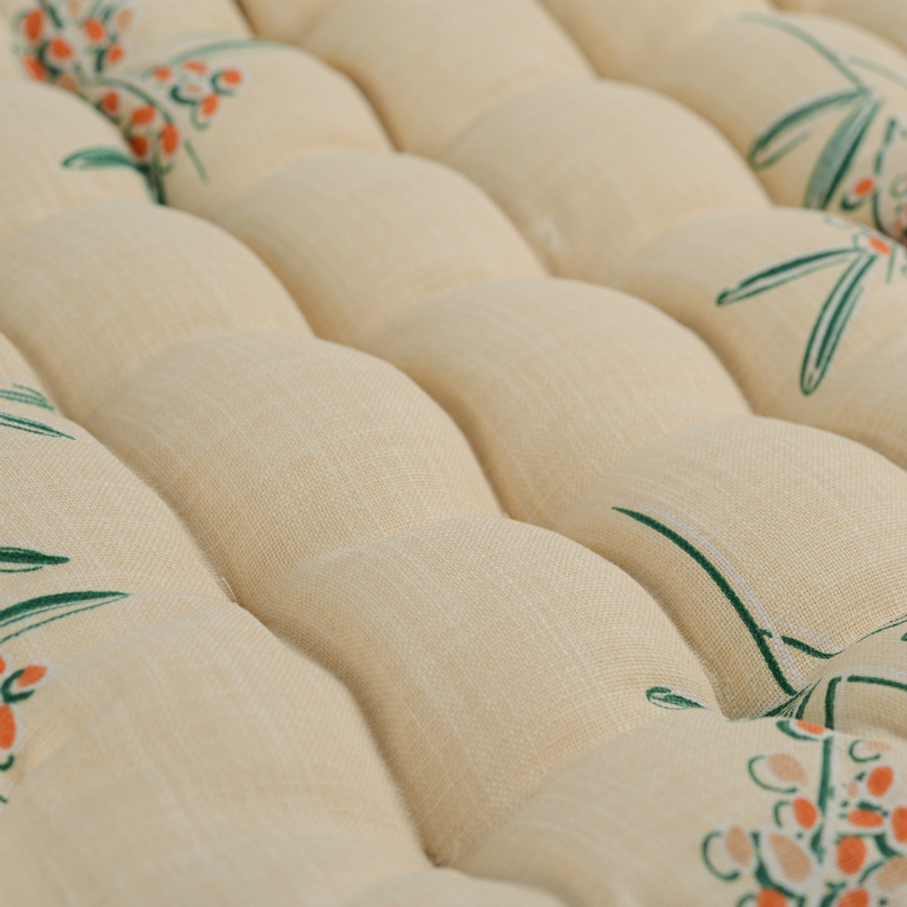 Подушка на стул стеганая 40х40 Tkano Russian North Обед рябинника