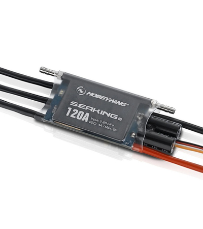 Бесколлекторный регулятор Hobbywing Seaking Pro-120A (120A-760A, Boat)