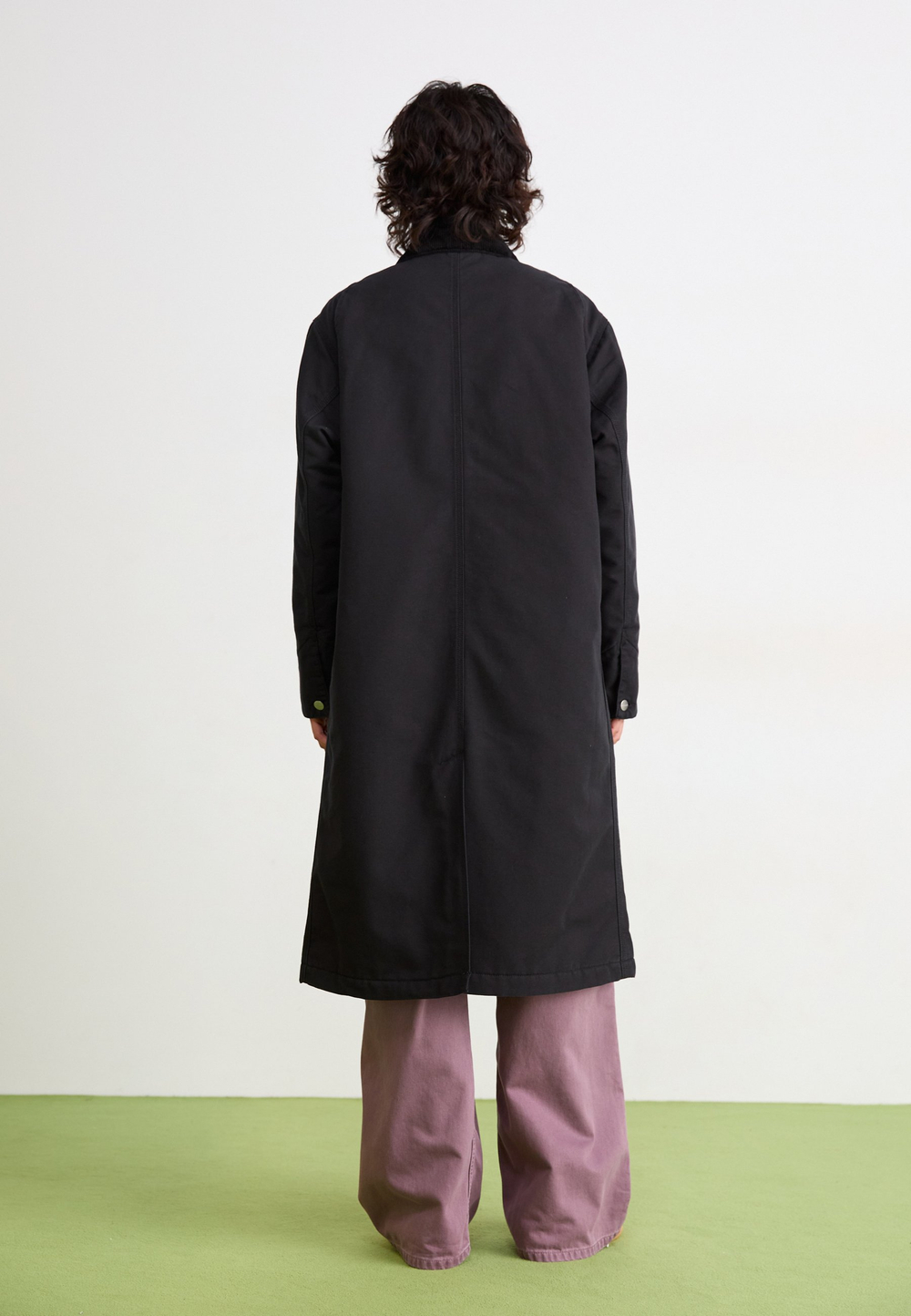 Carhartt WIP Классическое пальто - Чёрный