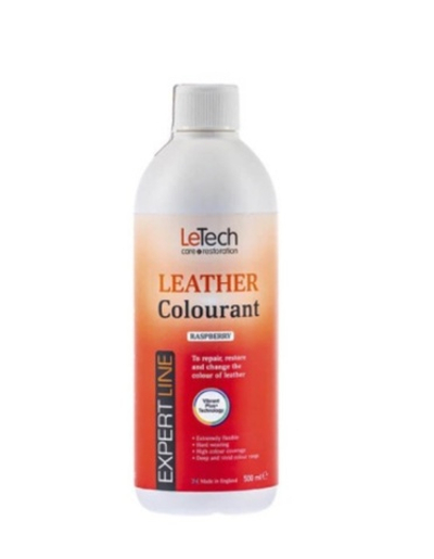 LeTech Expert Line Краска для кожи (Leather Colourant) Raspberry, 500мл