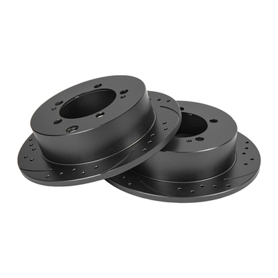 Диск тормозной GANZ задний перфорированный PRO-Line с покрытием (комплект - 2 шт) MITSUBISHI Outlander I / D=262mm Арт.: GIJ06189S