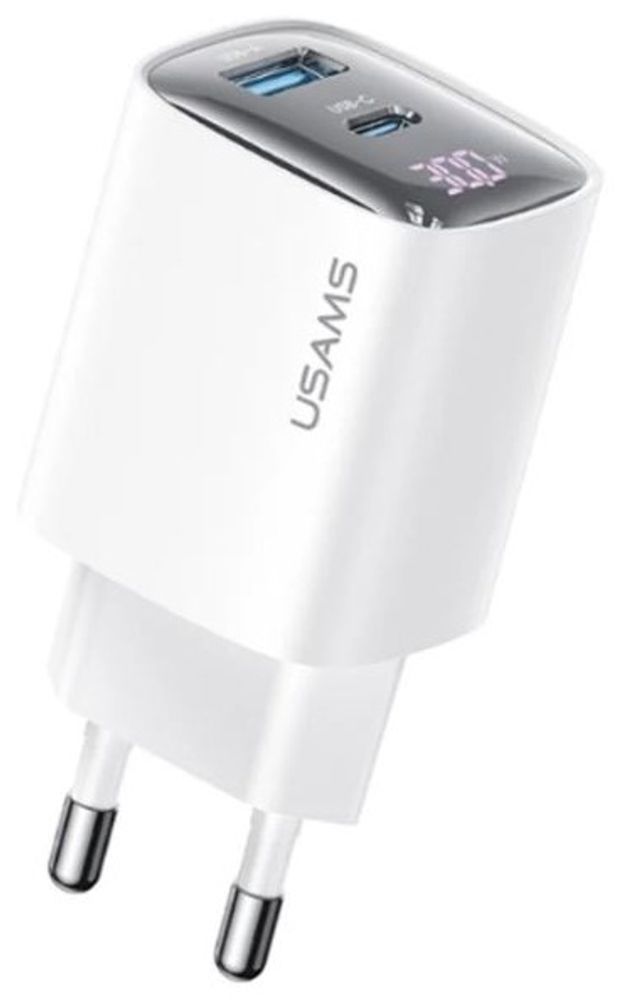 Зарядное устройство Usams US-CC229 USB Type-C, USB белый