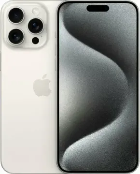 Б/У Apple iPhone 15 Pro Max, White Titanium, 256GB, АКБ 100%
