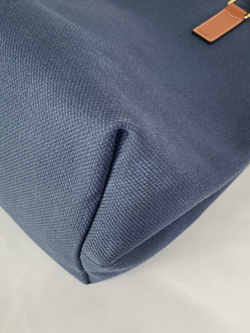 Сумка Celine Calfskin Horizontal Cabas Navy Tan