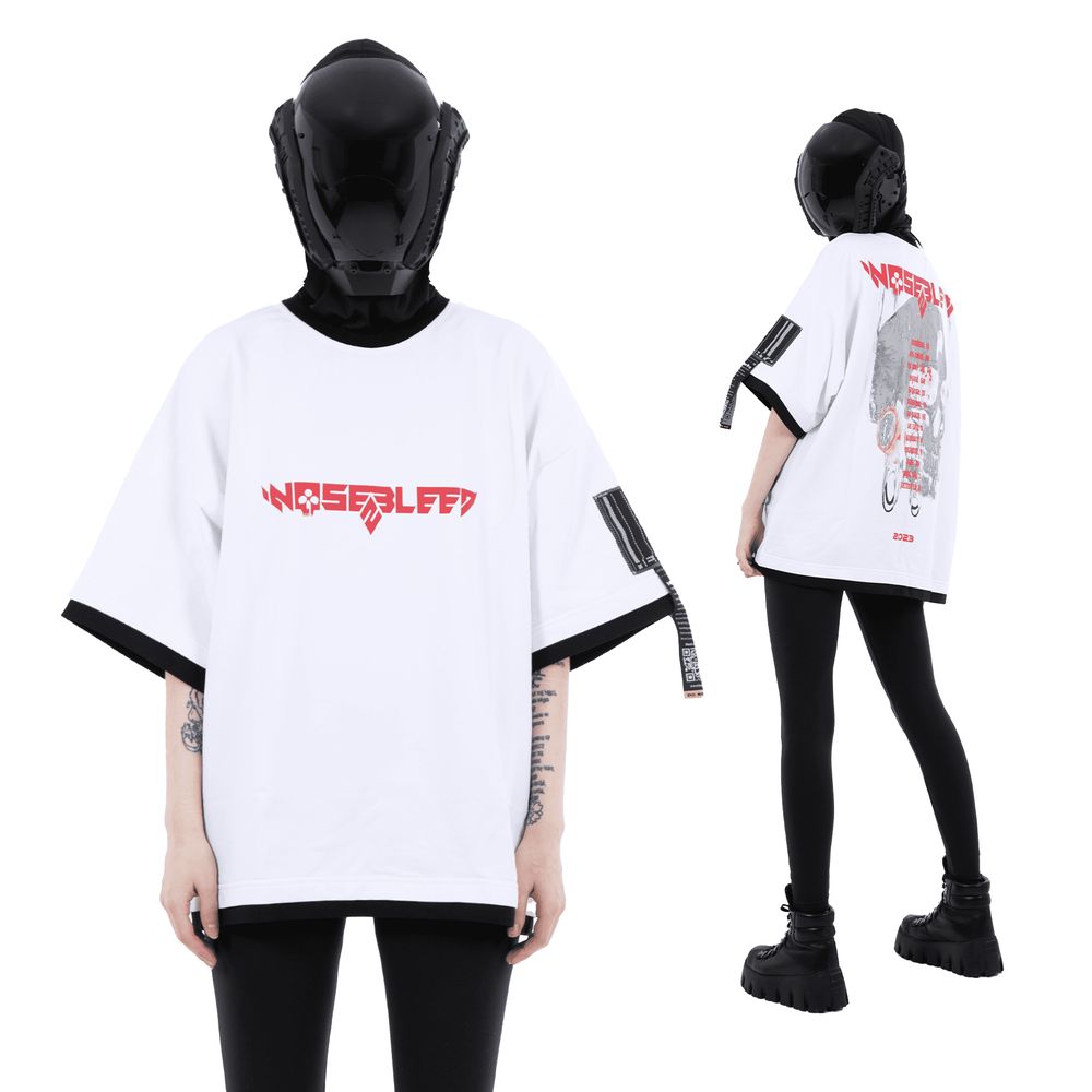 Футболка Heartz Return of The Living Dead Kimono белая