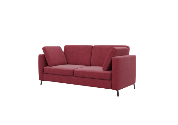 Brasco Диван двухместный BRS-2 Forward 325/Металл Черный 1800*800*840