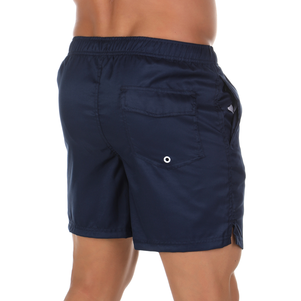 Мужские пляжные шорты темно-синие TROPICANA LT-192002