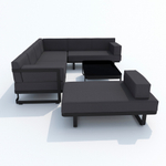 Диван правый Ideal Patio ТЕСОРА