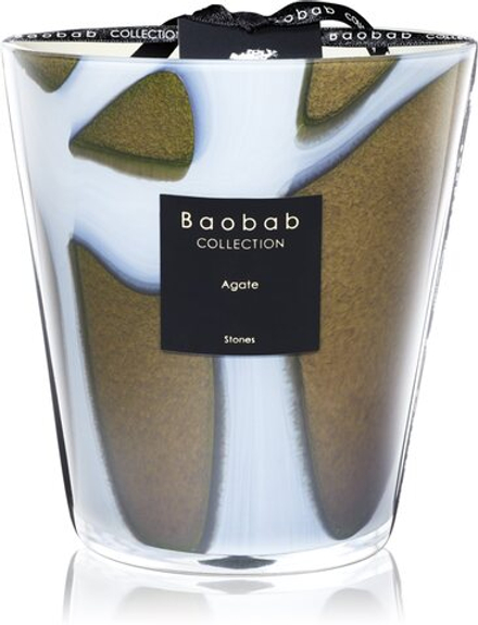 Baobab Collection Stones Agate Twins - ароматическая свеча /  16 cm   / GTIN 5415198117037