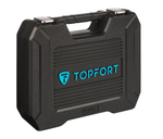 Набор инструмента TOPFORT 81 предметов 1/4" и 1/2" 1975957
