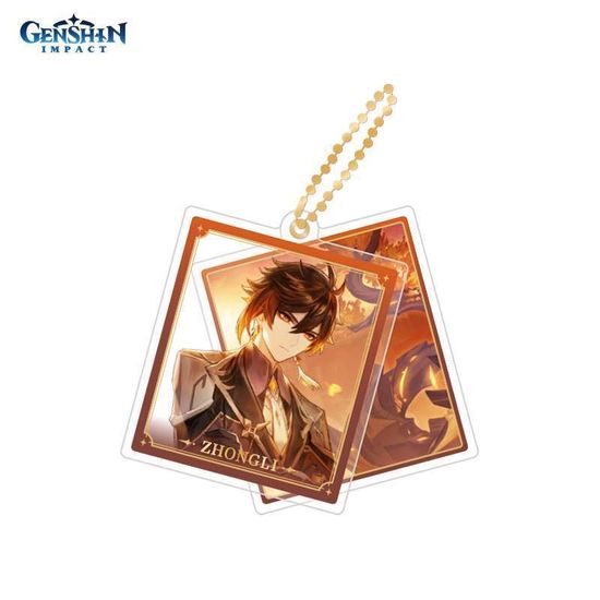 Брелок акриловый Zhongli 6974696616255