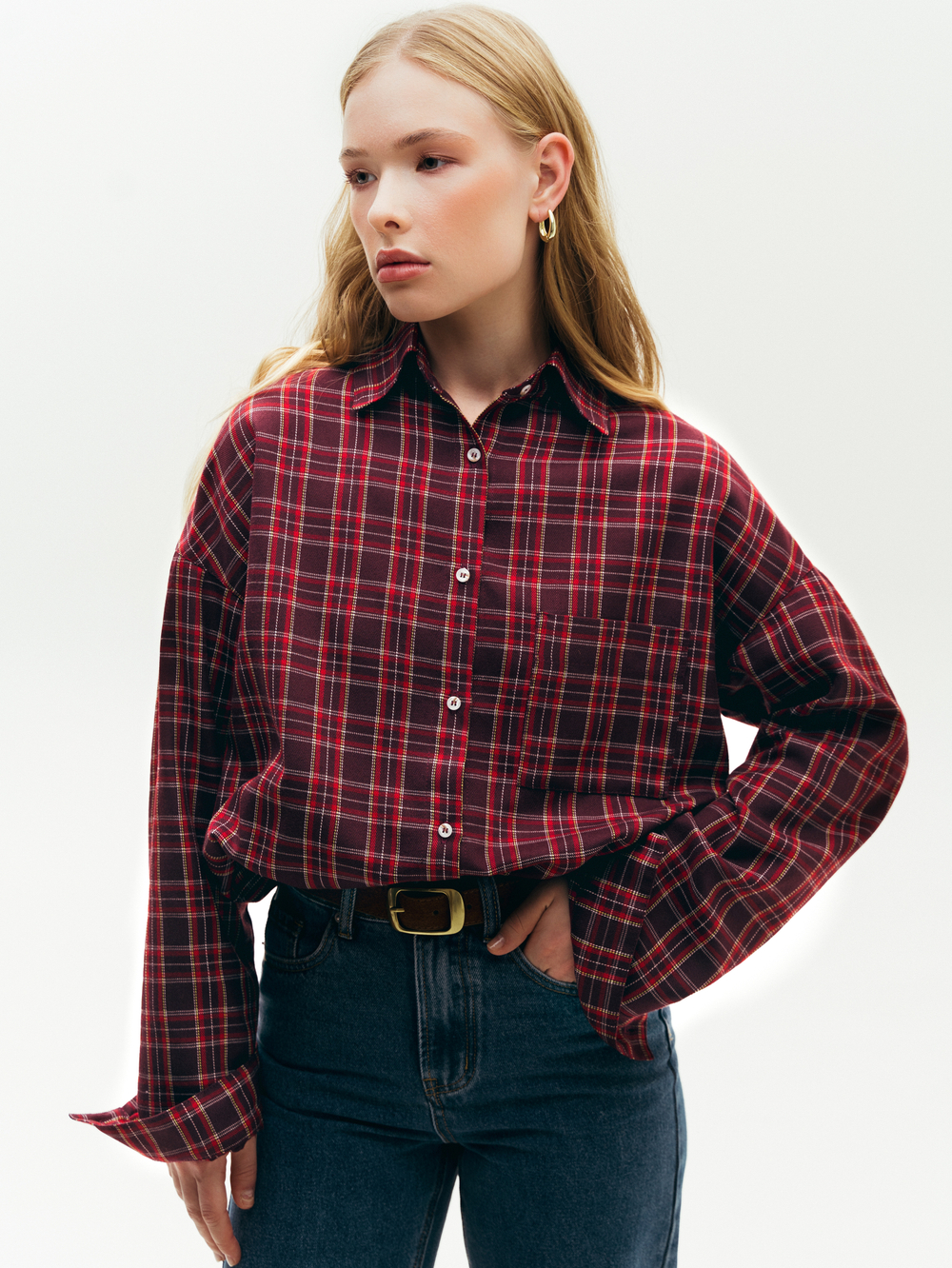 Рубашка в клетку