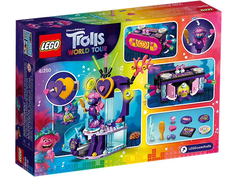 LEGO Trolls: Вечеринка на Техно-рифе 41250 — Techno Reef Dance Party — Лего Троллз Тролли