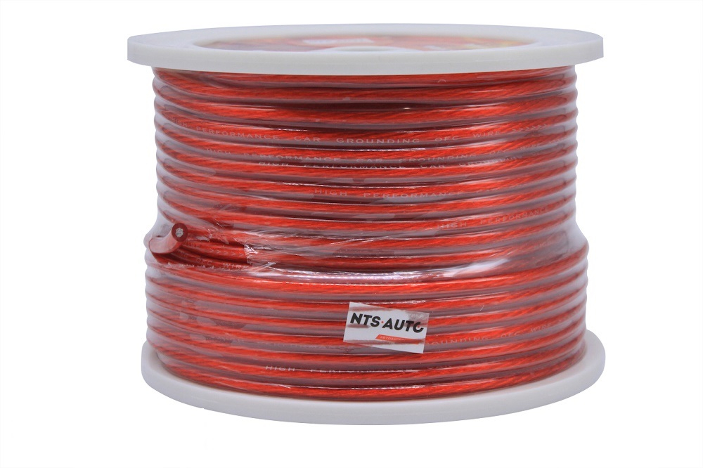 Провод одножильный силовой, сечение 8G, длина 45м, NTS PROV-8G-45M