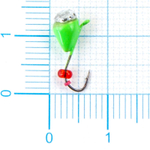 Мормышка вольфрамовая "Конус" средний с глазком (0.9гр)