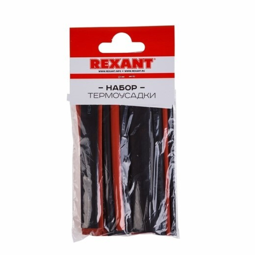 Набор термоусадок для изоляции проводов №6 (из 14 шт) (REXANT)