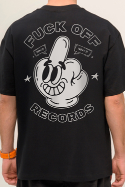 Футболка KUL'TURA "RECORDS" Черный