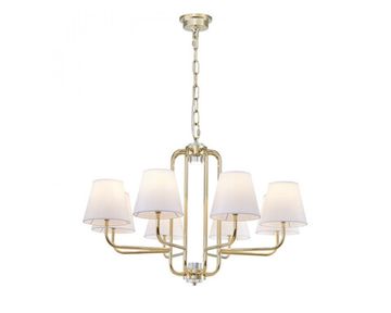 Подвесная люстра 8*E14 4648/С gold золото OLGA Newport
