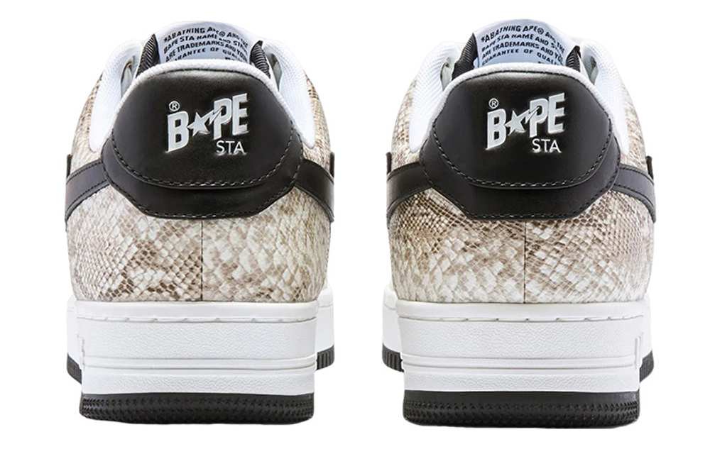 Bape A Bathing Ape Bape Sta Snake Skin