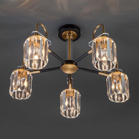 70090/5 / потолочный светильник / черный Smart