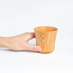Деревянный стакан из кедра для напитков (детский) C46