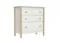 Комод Ellipse Classic 3 ящика Молочный