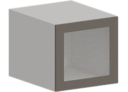 Кухня Модуль ШВГС 510 Белый / Грей Софт