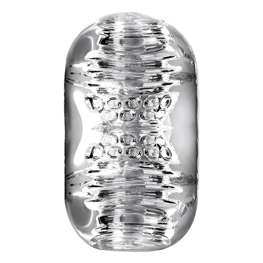 Прозрачный мастурбатор 9см ToyFa Lingam Khani 880201