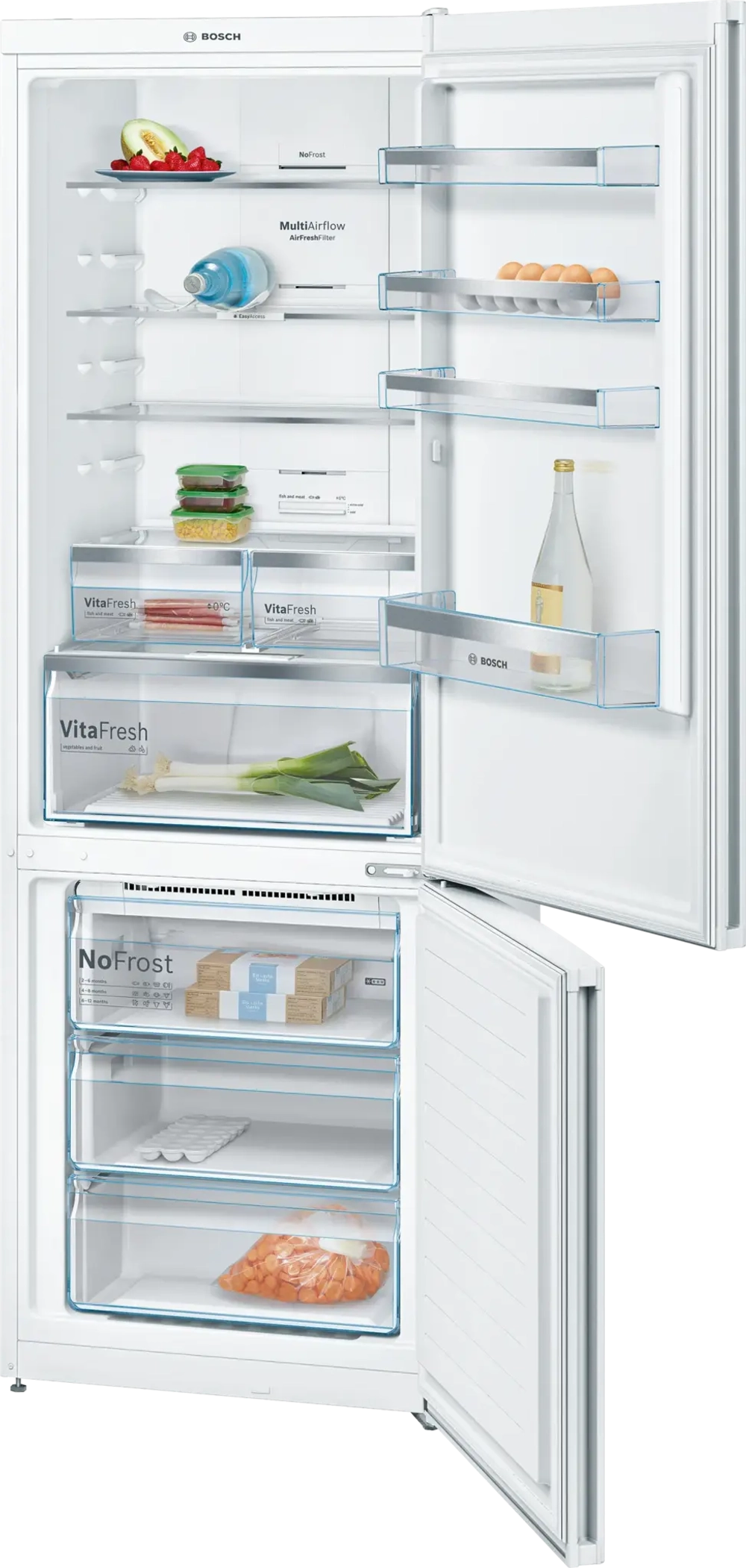 Двухкамерный холодильник Bosch KGN49XW30U