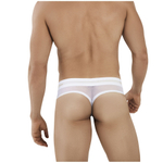 Белые мужские трусы-тонги с сетчатыми вставками Berna Thong (Размер: L) (Цвет: белый)