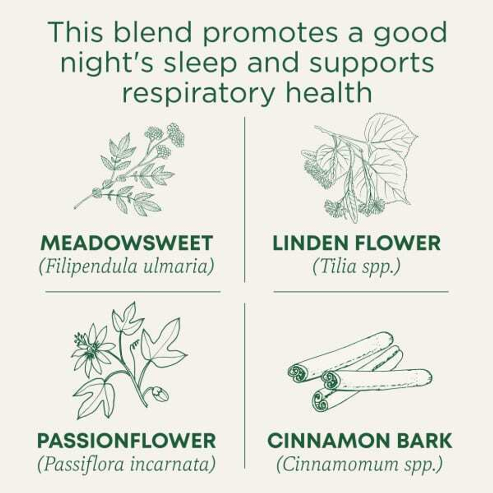 Traditional Medicinals, Organic Cold Care PM, таволга и корица, без кофеина, 16 чайных пакетиков в упаковке, 32 г (1,13 унции)