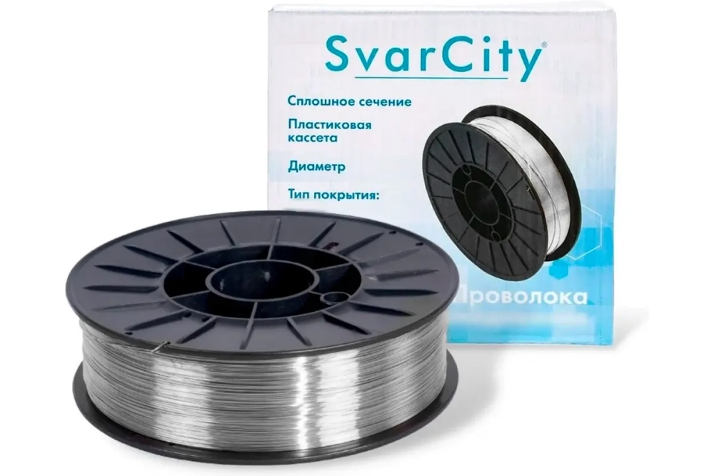 Сварочная проволока по нержавейке ER308LSi 0.8 мм, 15кг SvarCity