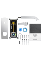 Смеситель для раковины встраиваемый WONZON & WOGHAND FLEX, Хром (WW-88869072-CR)