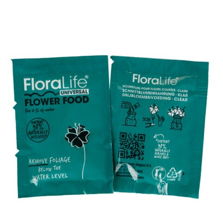 Подкормка д/срезанных цветов "Floralife Flower Food Clear 300" 5г (10шт) Oasis