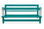 Кроватка детская Lillaland Lilla Aria с маятником Ocean Blue