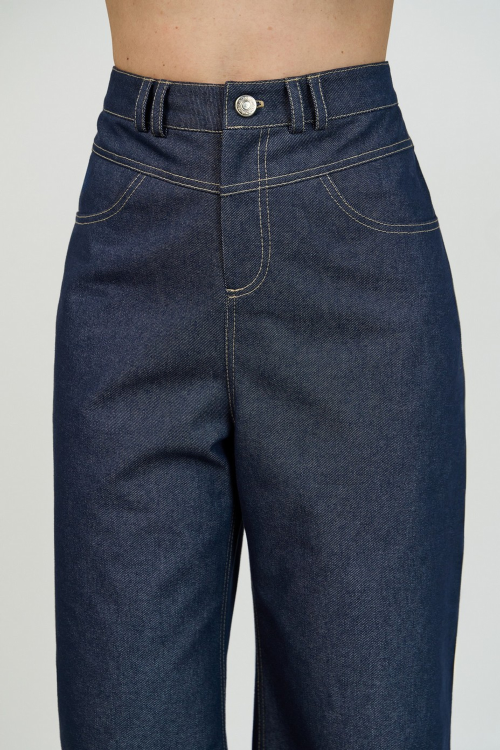 Джинсы багги