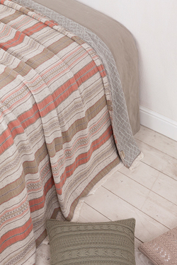 Покрывало Luxberry Bali бежево-розовое