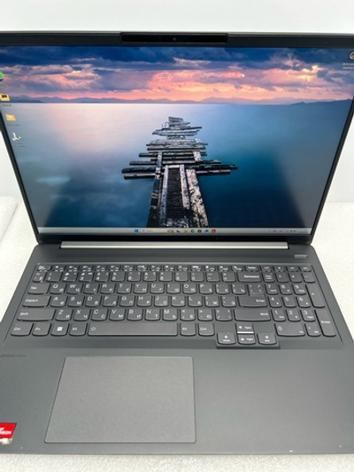 Ноутбук Lenovo ideapad 5 Pro-16ACH6 (82L5002CRK) 16"/AMD Ryzen 7 5800H/RAM 16 GB/SSD 1024 GB/AMD Radeon Graphics/2560x1600/IPS 120Hz/DOS/Подсветка кл-ры: LED/серый. Состояние: Уценка/небольшой след. на матрице от клавиатуры/C1