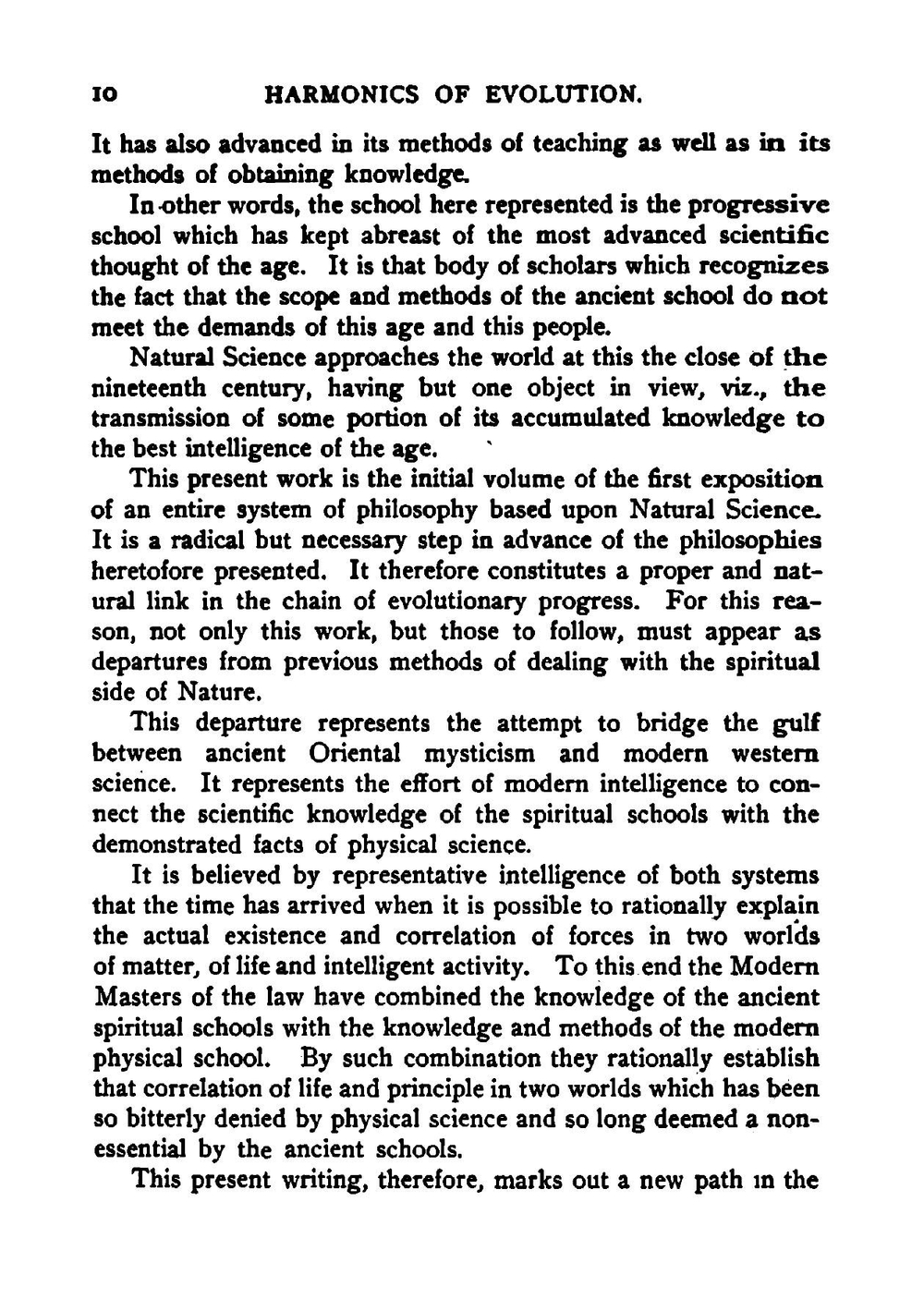 Harmonics of Evolution: The Philosophy of Individual Life, Based Upon Natural Science, as Taught . | Florence Chance Huntley