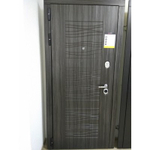 Дверь входная Лабиринт CLASSIC антик медный 06 - Сандал серый металлическая