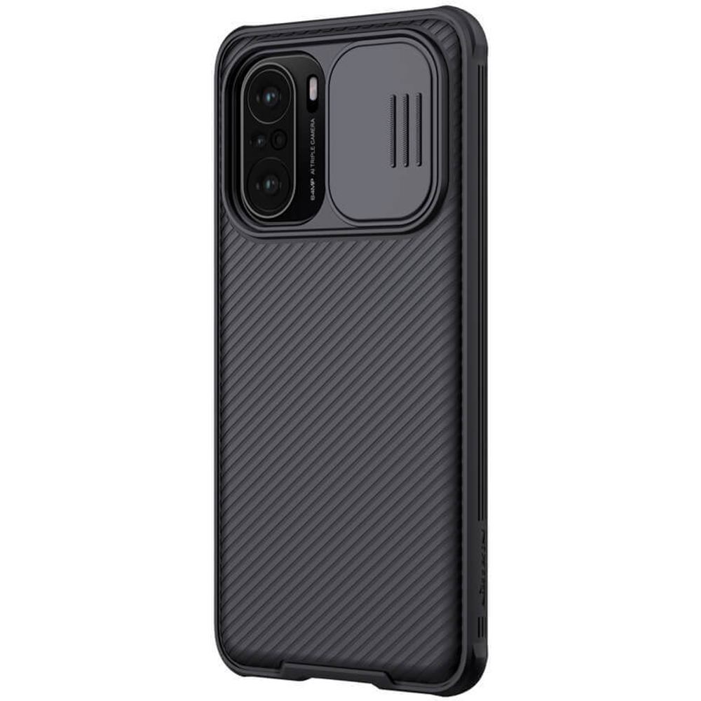 Накладка Nillkin CamShield Pro Case с защитой камеры для Xiaomi Poco F3 / Mi 11i / Redmi K40 (Pro)