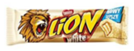 Шоколадный батончик Лион/LION Nestle Chocolate WHITE в белом шоколаде 42г. (40) (Европа)