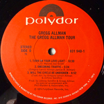 Gregg Allman With Cowboy / Boyer & Talton ‎– The Gregg Allman Tour 2LP (США) Т