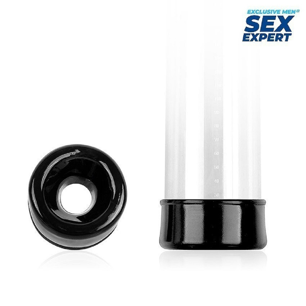 Насадка на помпу Sex Expert черная L