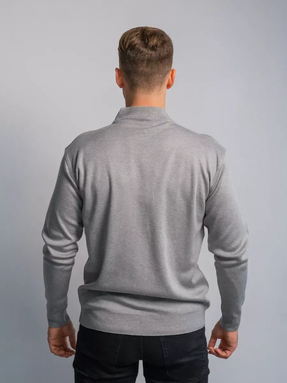 Джемпер Турция тонкий теплый с горлом