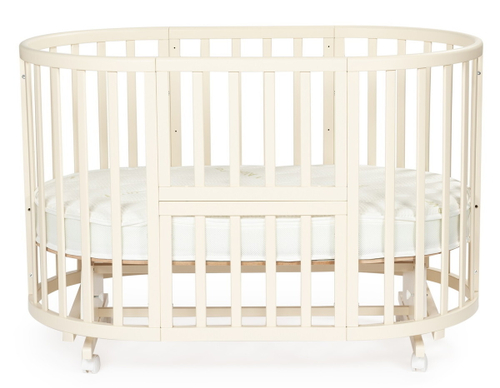 Детская кроватка Bebizaro Heirloom маятник поперечный BZHMM/02/VA VANILLA