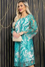 Платье Блестящий выход (зеленое) П11903 LT Collection (Акция)