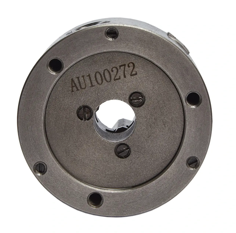 Токарный патрон К11-100 мм, трехкулачковый, самоцентрирующийся