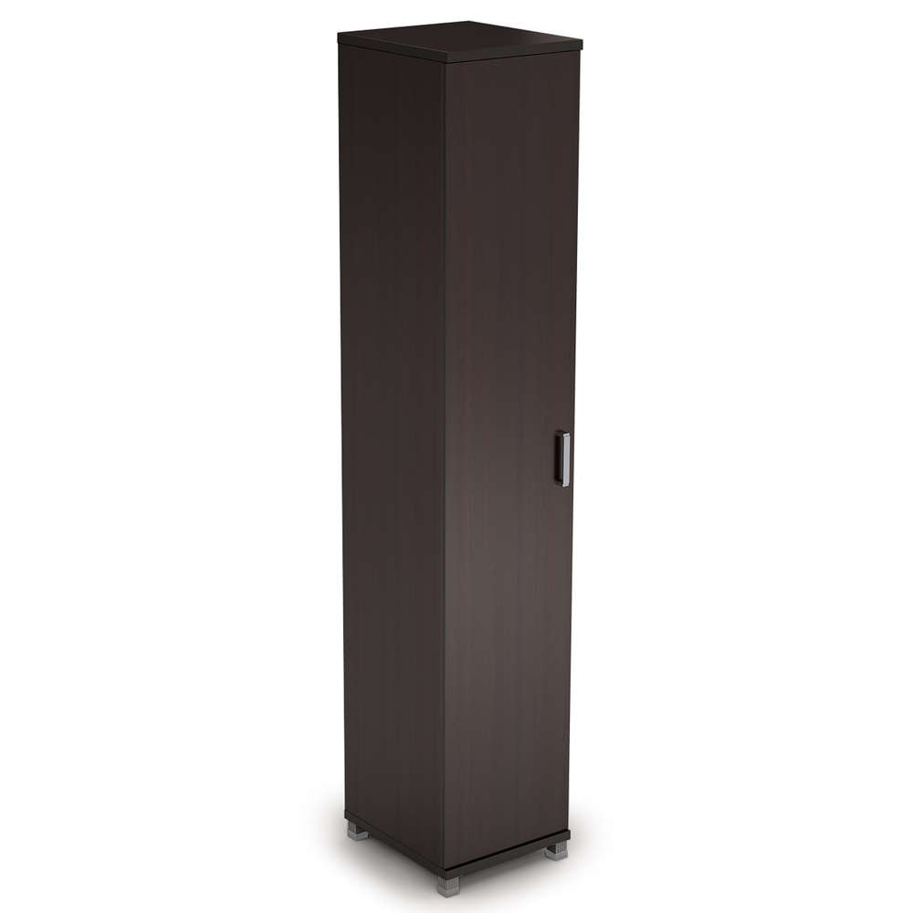 Шкаф узкий высокий для документов (задняя стенка ХДФ) АВАНС (AVANCE)