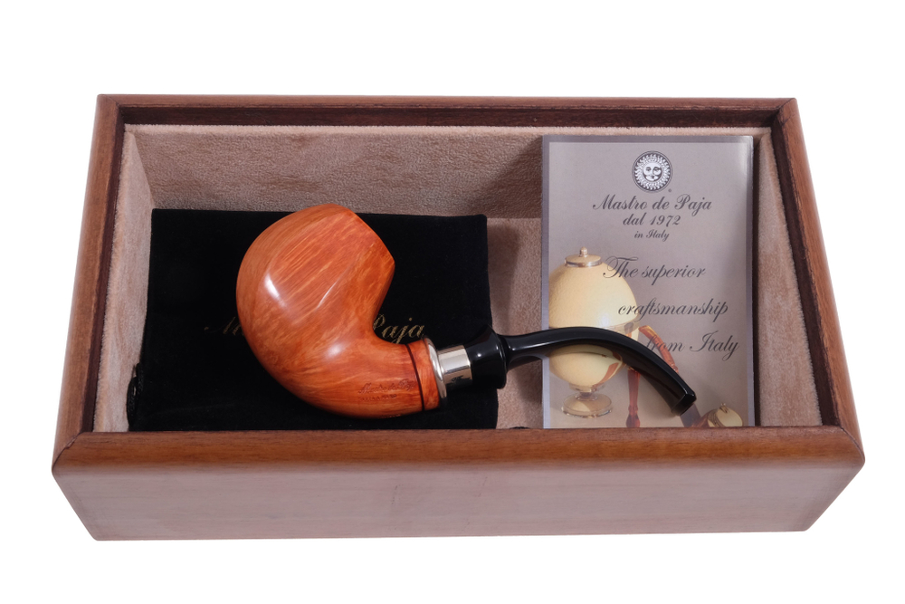 Курительная трубка Mastro De Paja 2017 Года Naturale в шкатулке, M793